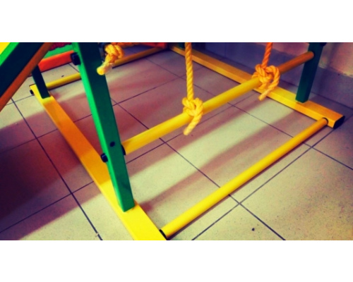 Детский спортивный комплекс для дома ''Олимпик-Грибок'' с сеткой